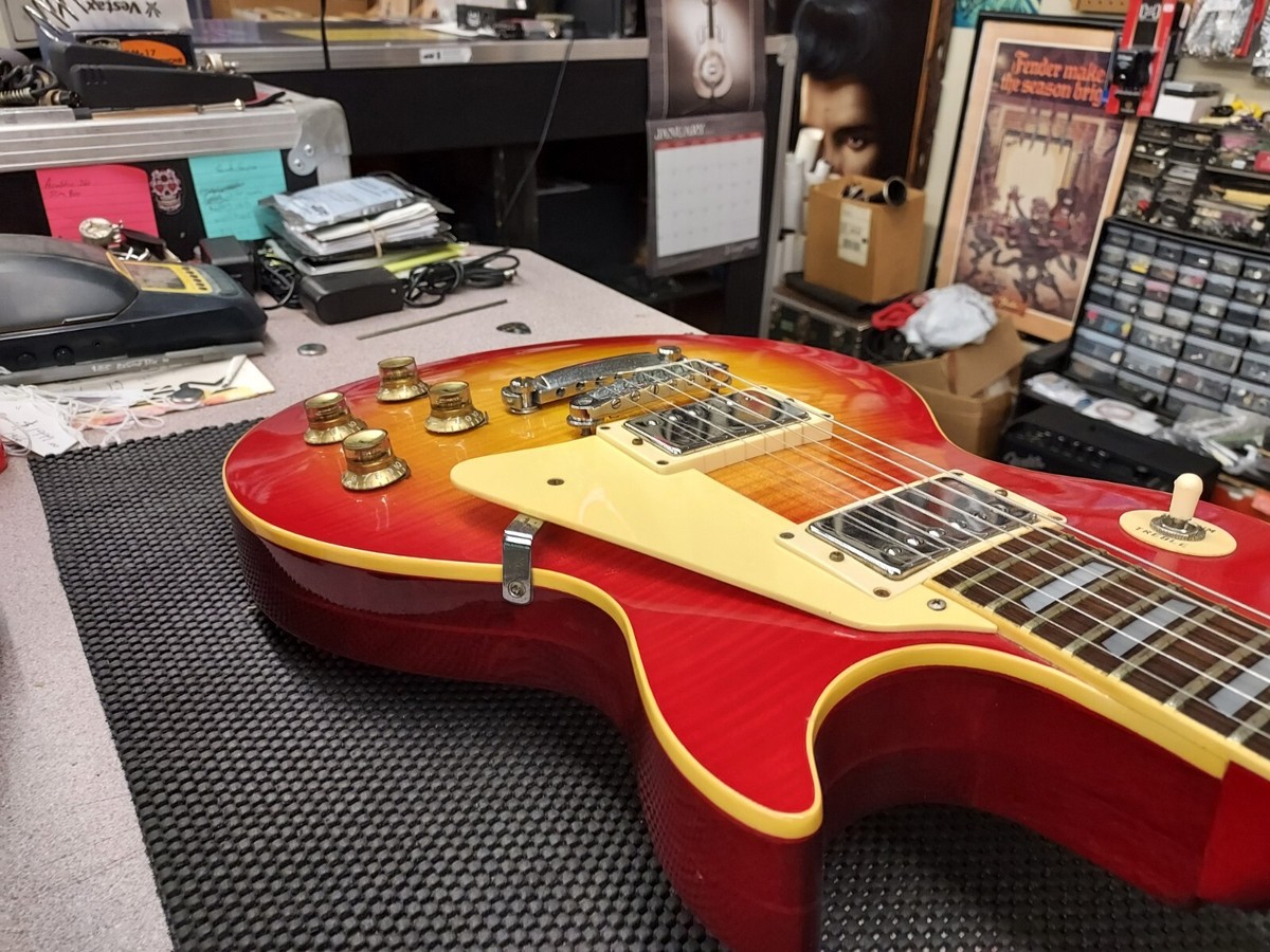 Vintage 1978 Greco EG 500 Les Paul Standard Flametop Guitar LP