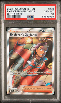 PSA 10 GEM Mint Explorer's Guidance 200/162 Ultra Rare - Pokémon