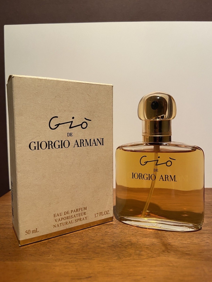 Vintage Gio De GIORGIO ARMANI 1.7 OZ /50 ML Women's Eau de Parfum