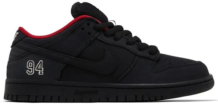Buy Size 12 - Supreme x Nike Dunk SB Low Black online | eBay