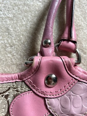 Y2K Coach F14724 Limited Edition Signature Bleecker Daisy Shoulder