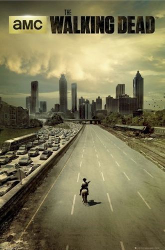 THE WALKING DEAD ~ HORSEBACK TO ATLANTA ~ 24x36 TV POSTER ~ Zombie
