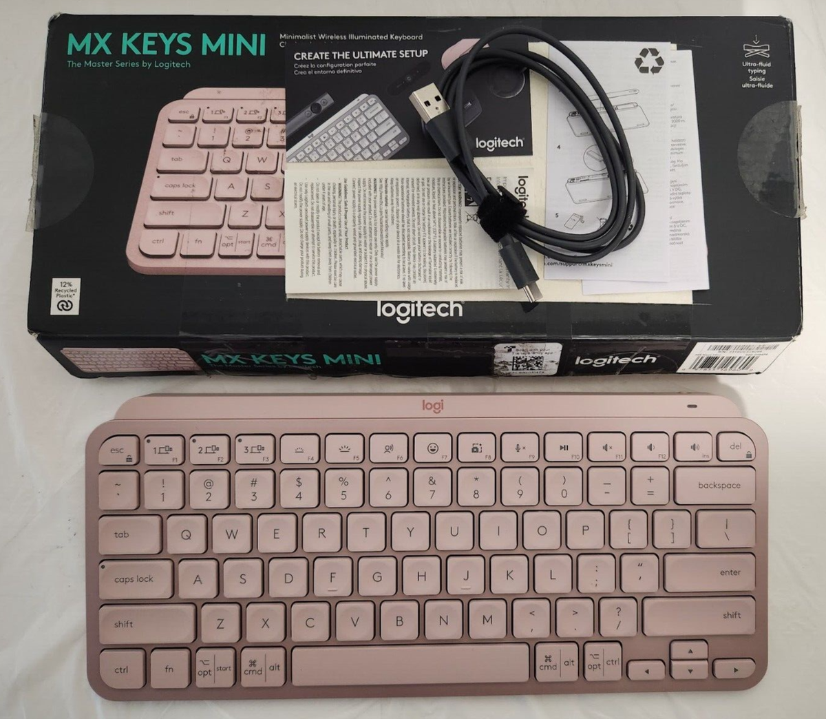 Logitech MX Keys Mini TKL Wireless Bluetooth Scissor Keyboard #920