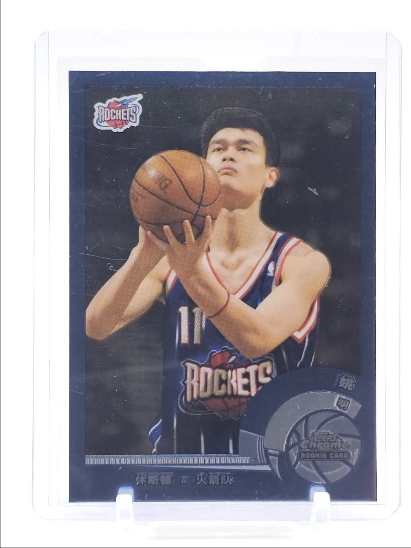 Topps Yao Ming Basketball Rookie Sports Trading Cards