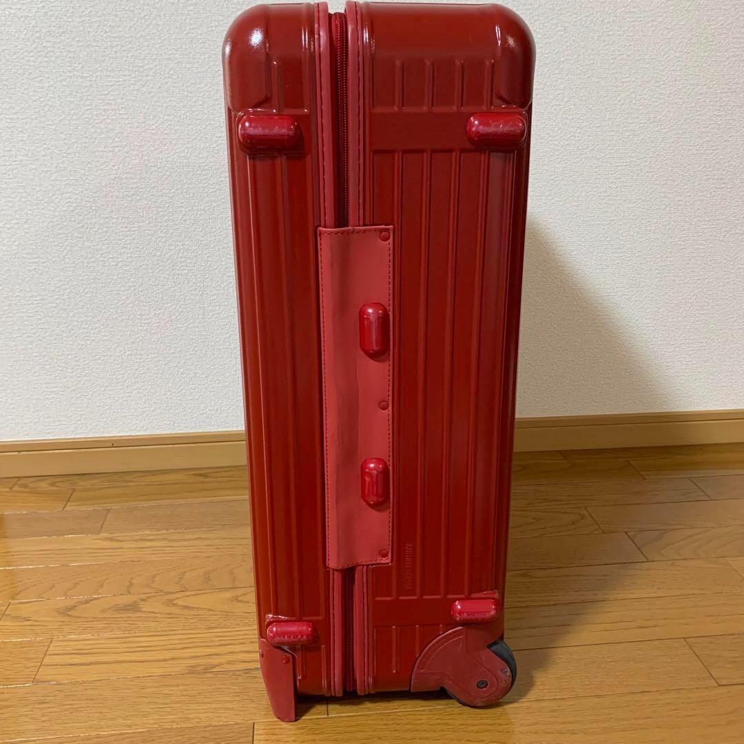 RIMOWA Salsa Red 63L TSA Compatible Suitcase Carry Bag Business