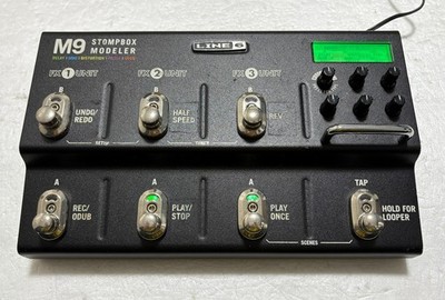 Line6 M9 Stompbox Modeler Multi Effects Guitar Effect Pedal with