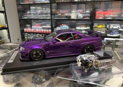 SUPER RARE* Motorhelix 1/12 Nissan Skyline GTR R34 Nismo Z-Tune