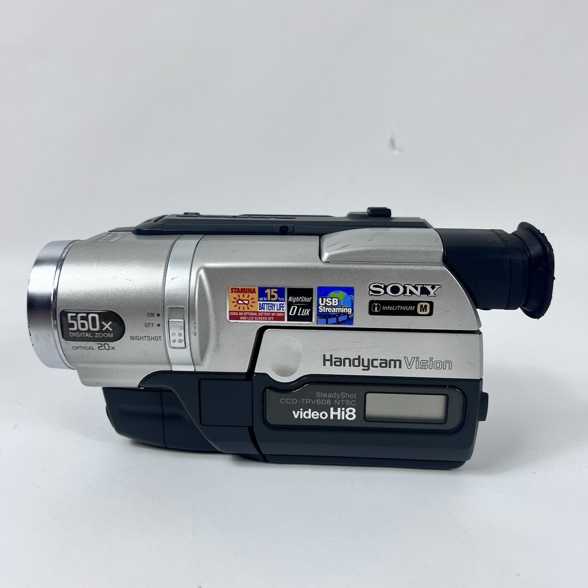 Sony Handycam CCD-TRV608 Hi8 Camcorder NTSC Ghost Hunter Infared