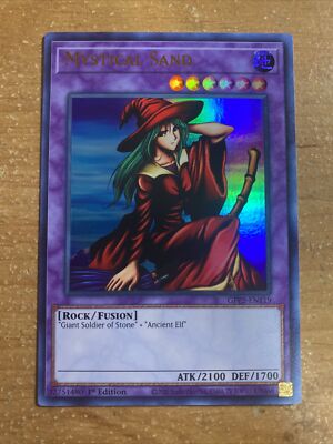 Yugioh GFP2-EN119 Mystical Sand Ultra Rare 🔥 Ghosts From The Past