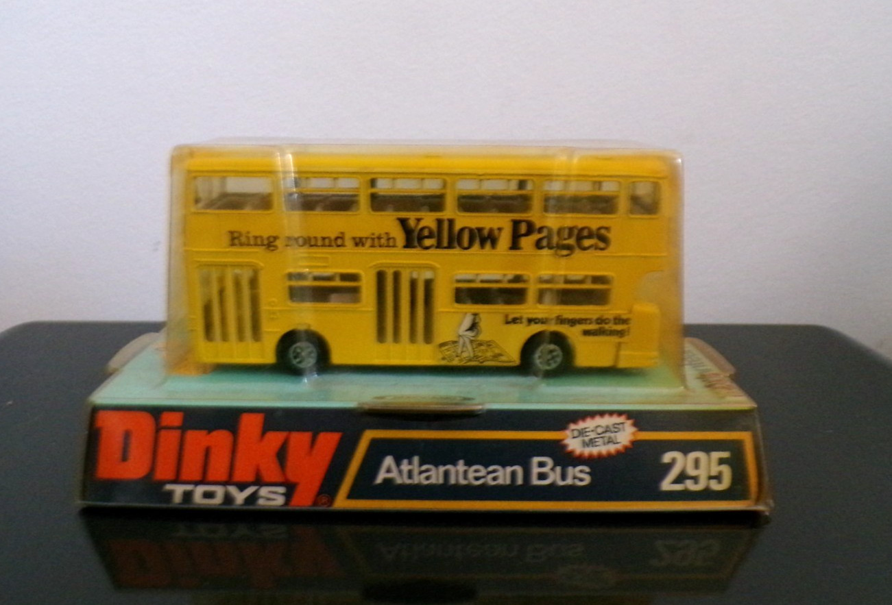 Dinky 295, Atlantean Bus (Yellow Pages) - Free Price Guide & Review