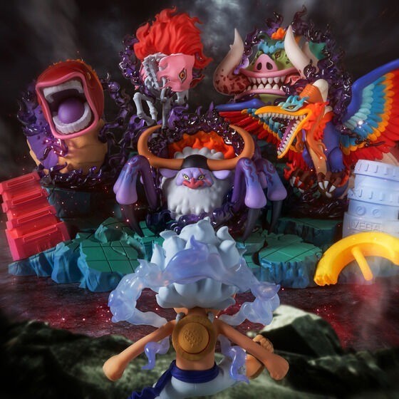 PSL BANDAI One Piece World Collectible Figure WCF PREMIUM Luffy vs