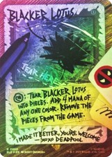 Blacker Lotus (Rainbow Foil) Secret Lair Drop Foil for sale online
