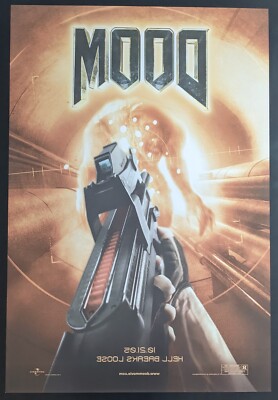 Doom (2005) Original 27x40 Movie Poster Double Sided Rolled, Karl