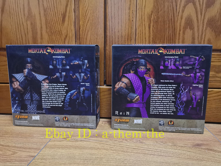 In-Stock @ a-team-the) Storm Toys 1/12 Mortal Kombat Silver/Purple