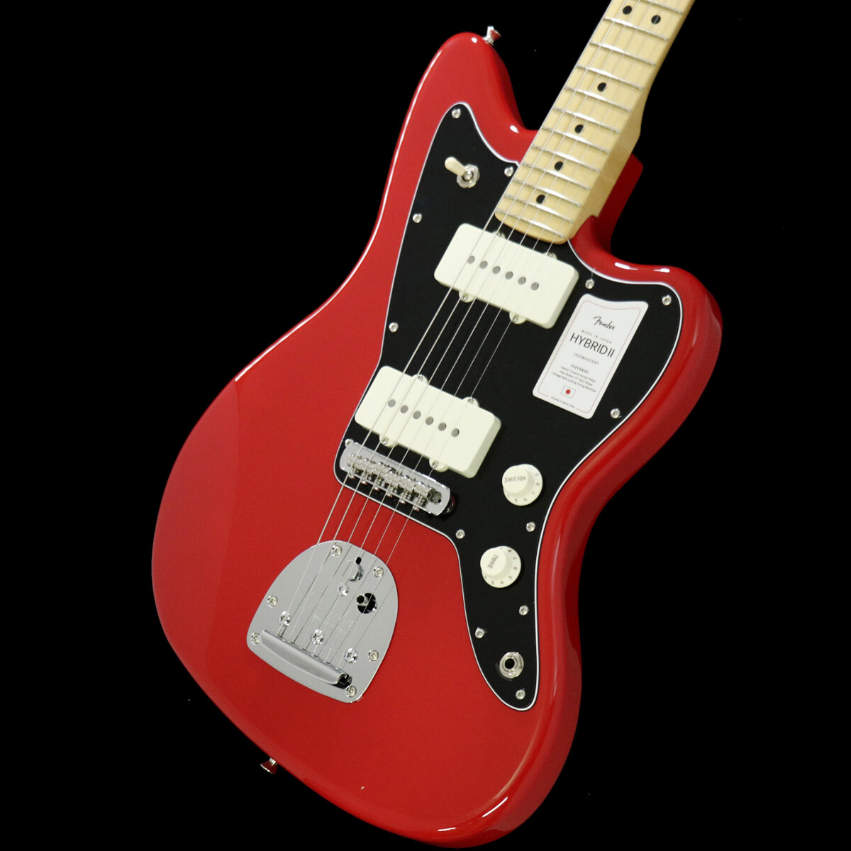 Fender Made in Japan Hybrid II Jazzmaster Maple Modena Red
