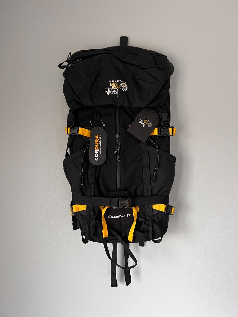 Stussy x Mountain Hardwear 28L Scrambler S Blackpack - Black - NEW