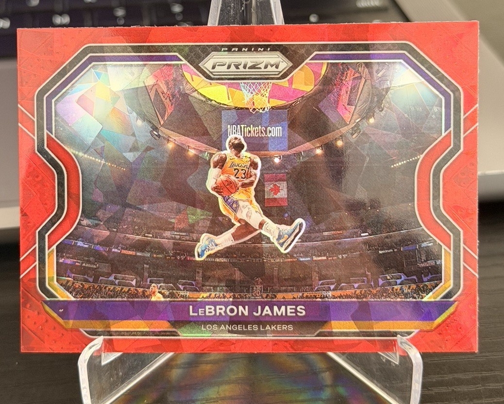 LeBron James 2020 Prizm #1 Red Ice Price Guide - Sports Card Investor