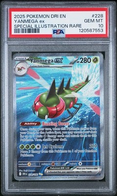 PSA 10 Yanmega Ex Special Illustration Rare #228 2025 Destined