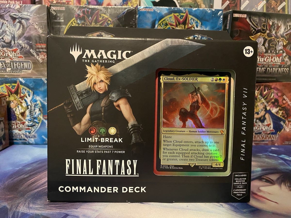 MTG FF Magic The Gathering Final Fantasy VII Commander Deck Cloud