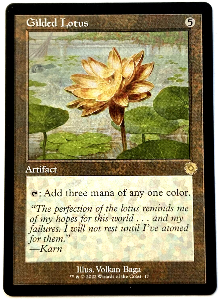 MTG Gilded Lotus The Brothers' War 17 RETRO ARTIFACT Rare | eBay