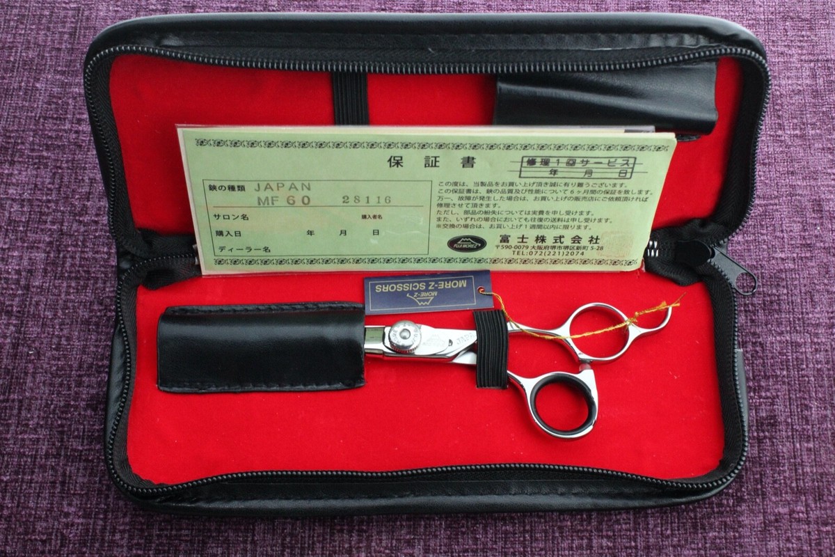 Hair Shears Scissors size 6 inches Fuji More-Z MF60 SPECIAL ALLOY