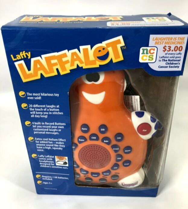Laffy Laffalot Laughing Fun Machine Toy 20 Programmed Laughs
