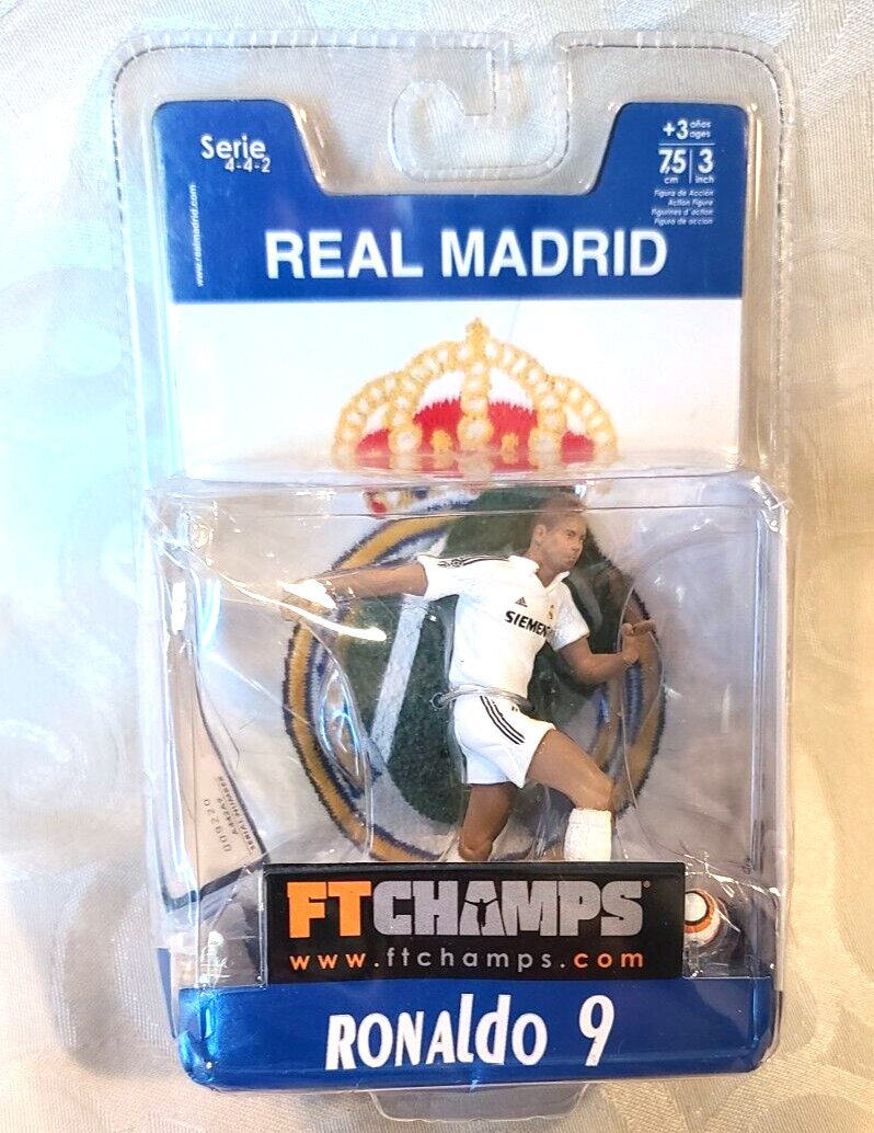 FT Champs Ronaldo Nazario Real Madrid Brazil Ftchamps 3 Inch