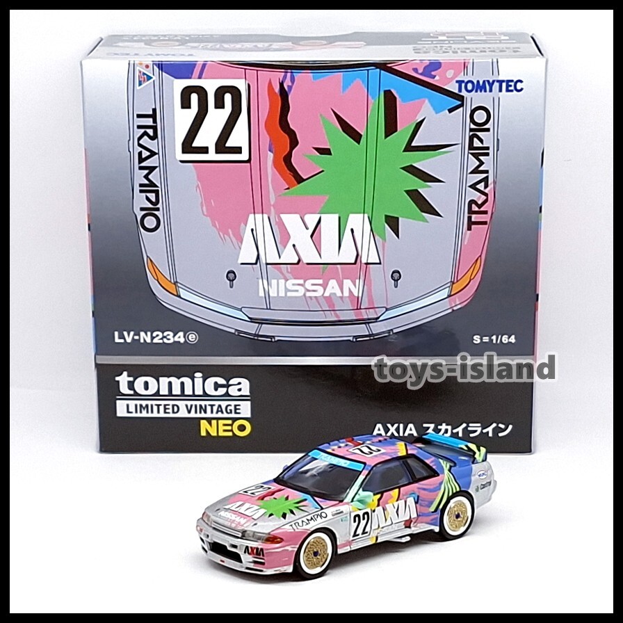 TOMICA LIMITED VINTAGE Neo LV-N234e AXIA NISSAN Skyline GT-R R32