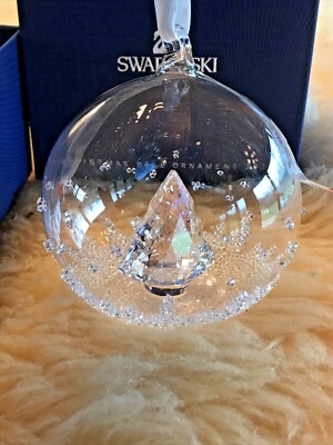 2013 SWAROVSKI~AUTHENTIC~ANNUAL CHRISTMAS BALL ORNAMENT, 1st in