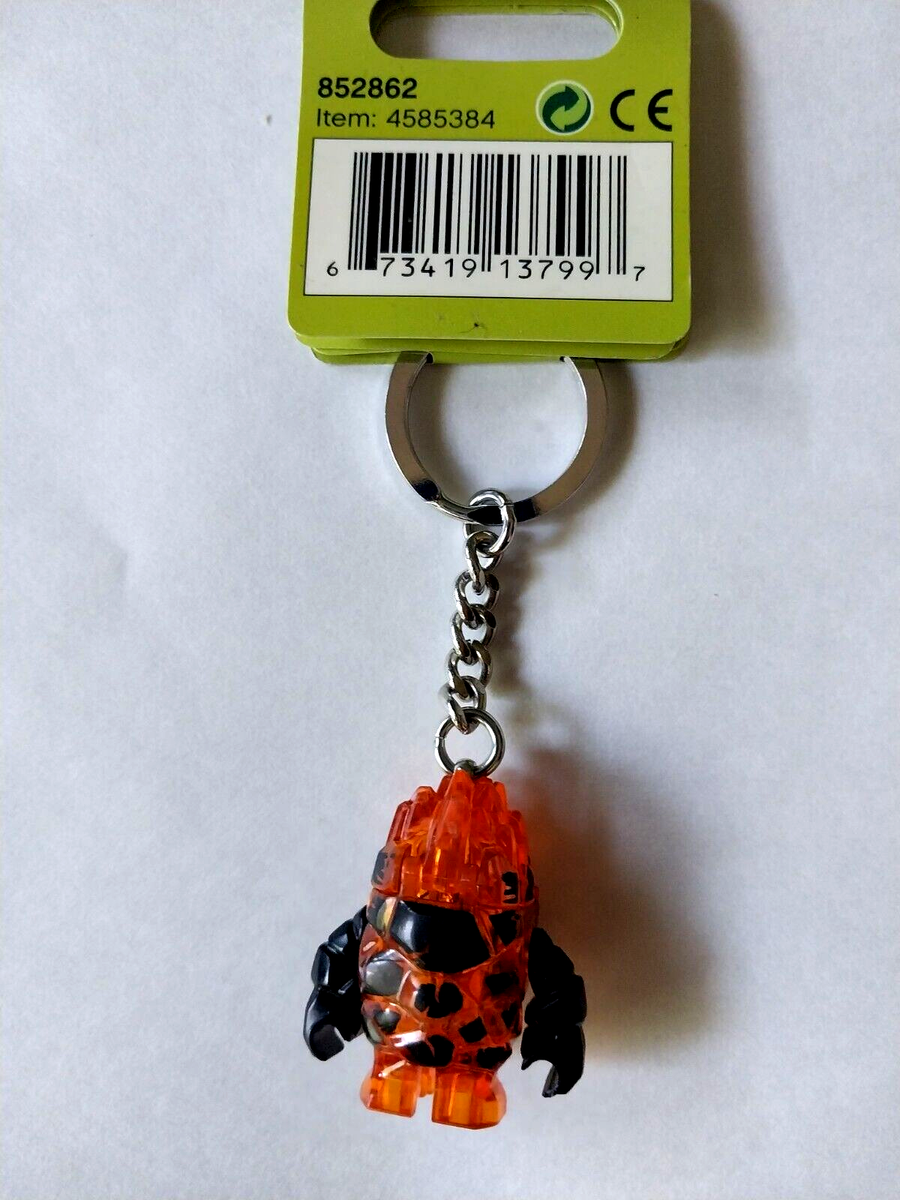 LEGO Power Miners Firax Orange Rock Monster 852862 Key Chain New