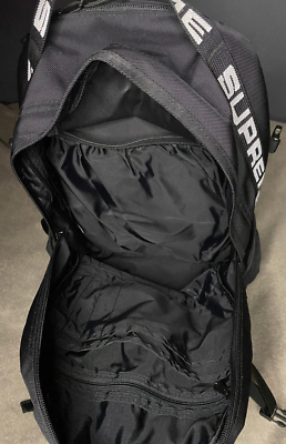 SS18 Supreme Backpack - Black - AUNTHENTIC ✓ | eBay