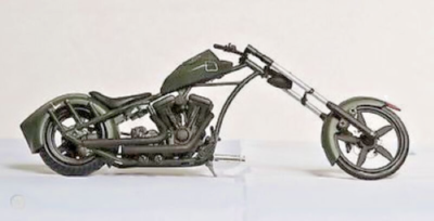 AMERICAN CHOPPER POW/MIA BIKE / United States Army Olive Green | eBay