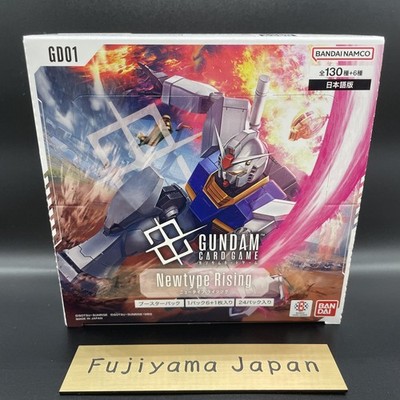 Gundam Card Game Newtype Rising Booster Box GD01 Tape Sealed