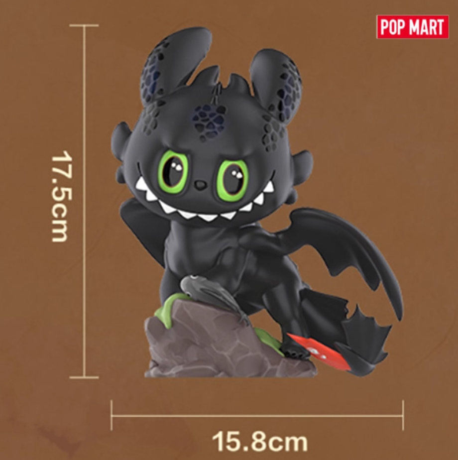 POP MART Labubu How to Train Your Dragon Blind Box Chase Secret