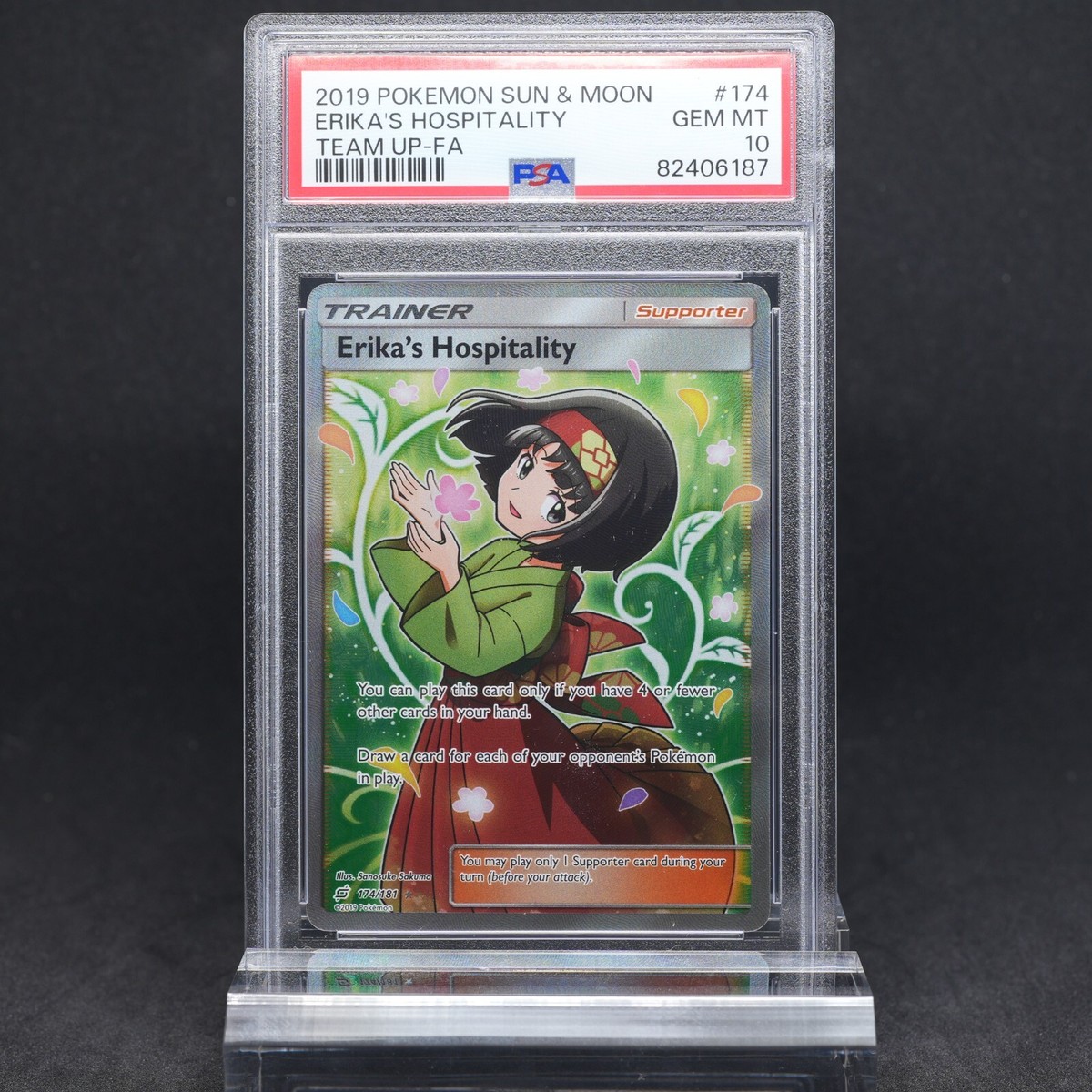 P*3様 エリカの Hospitality PSA 10 Pokemon PSA 10 Erika's