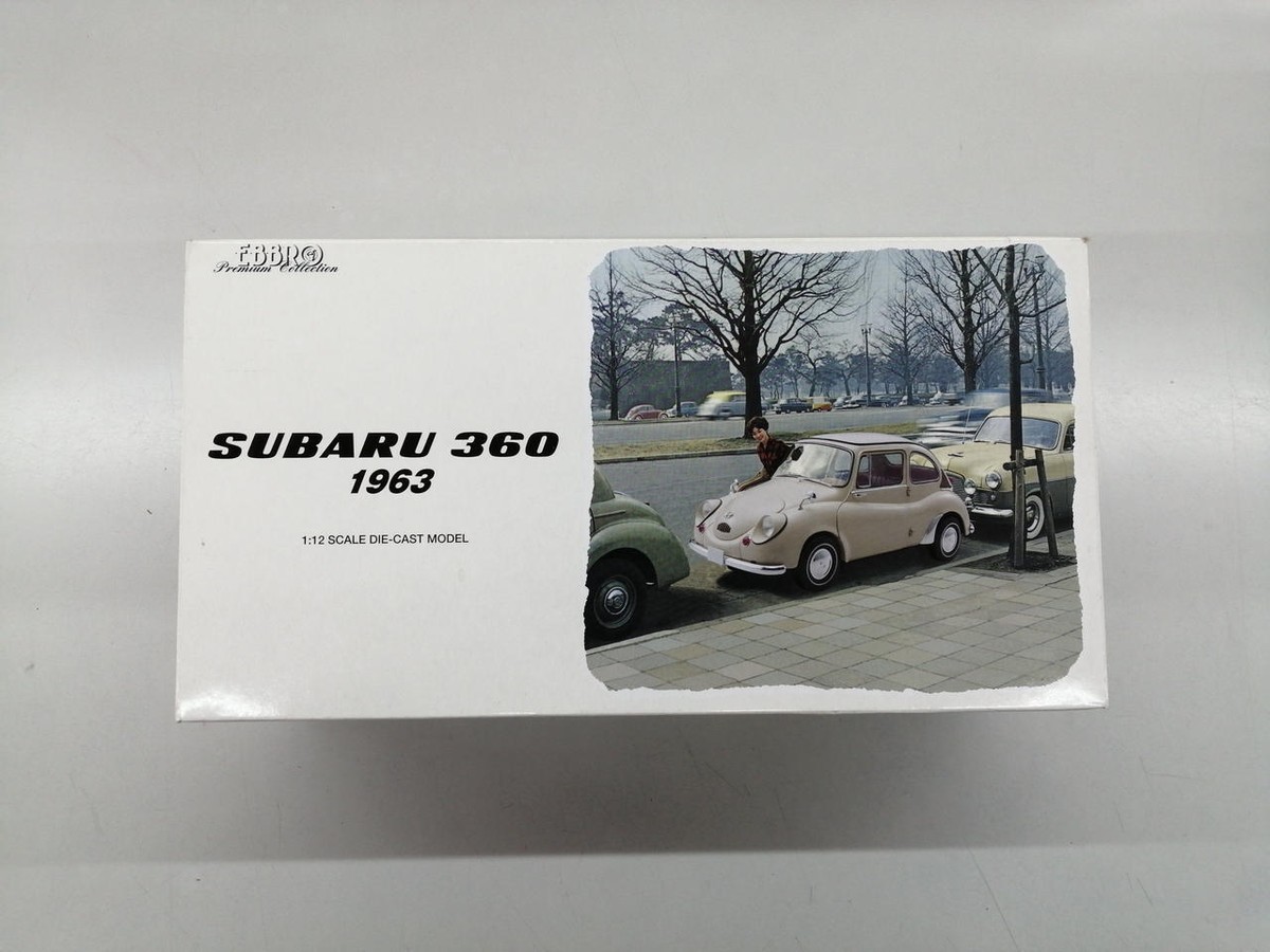 Used Ebbro Subaru 360 1963 1/12 Scale Car Color Ivory | eBay