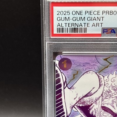 PSA 10 Gum-Gum Giant OP09-078 R One Piece Card The Best 2 One