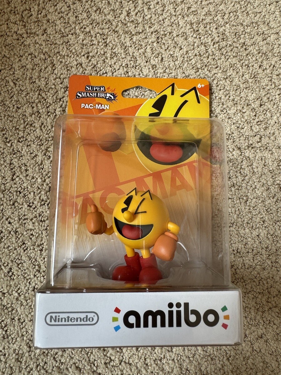 PAC-MAN pacman Amiibo Super Smash Bros Nintendo NEW IN BOX