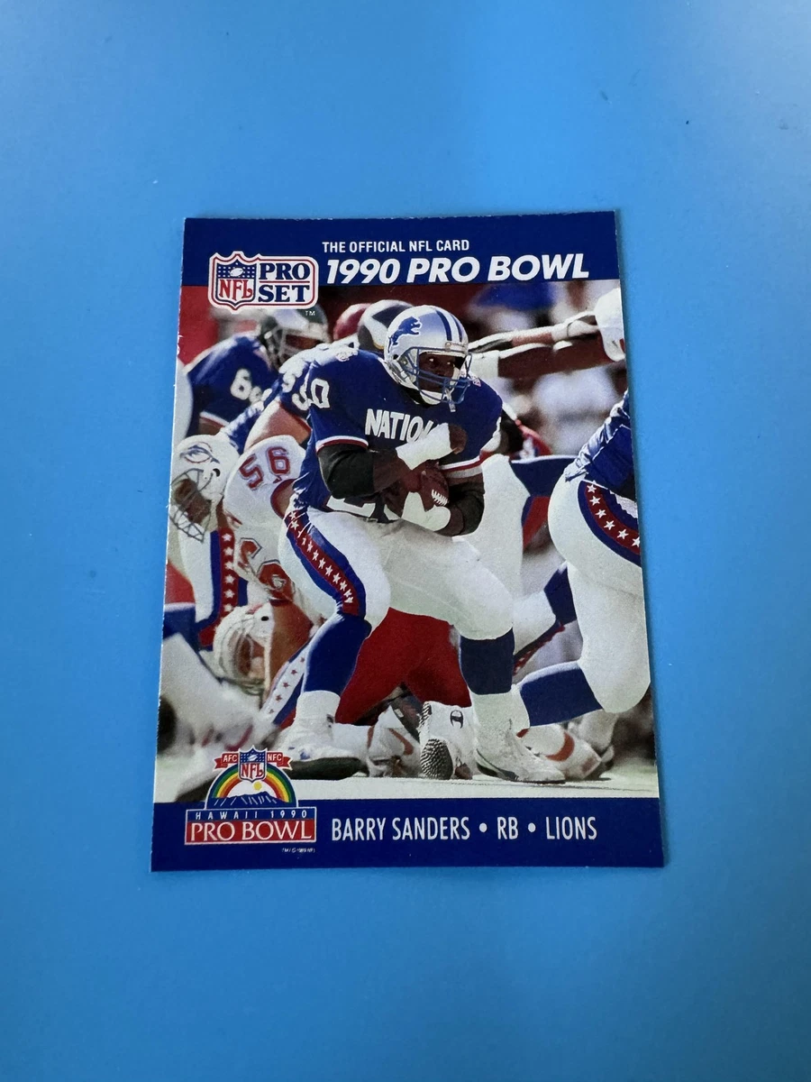 1990 Pro Set Barry Sanders #413 for sale | eBay
