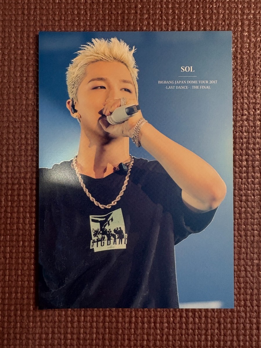 BIGBANG Japan Dome Tour 2017 Last Dance Blu-ray Set with Sol Photo