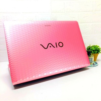 SONY VAIO pink notebook laptop i5 16 in 8GB SSD 500GB DVD Windows