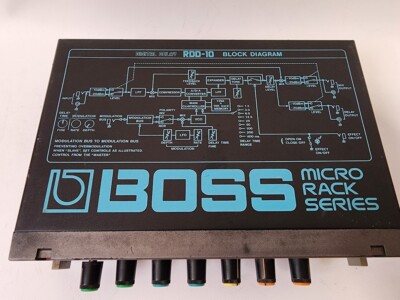 BOSS RDD-10 Digital Delay Micro Rack Guitar Effects | eBay