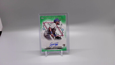 YONNY HERNANDEZ 2022 Topps Inception Rookie Auto RC Green /125