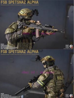 New Easy&Simple Es26050r 1/6 Russia Fsb Spetsnaz Alpha Action