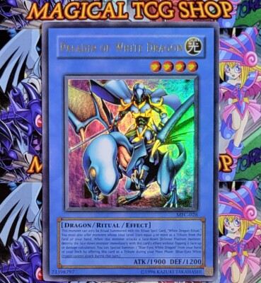 Yugioh Paladin of White Dragon Magician's Force Ultra Rare MFC-026