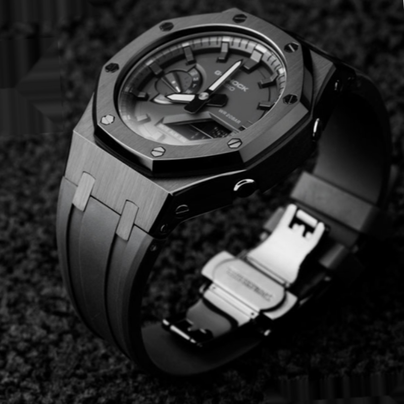 For G-Shock GA2100/2110 CasiOak Mod Kit 3rd Gen Kit Metal Bezel