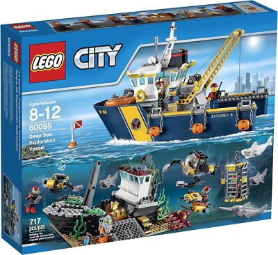 LEGO City Deep Sea Explorers 60095 Exploration Vessel Building Kit