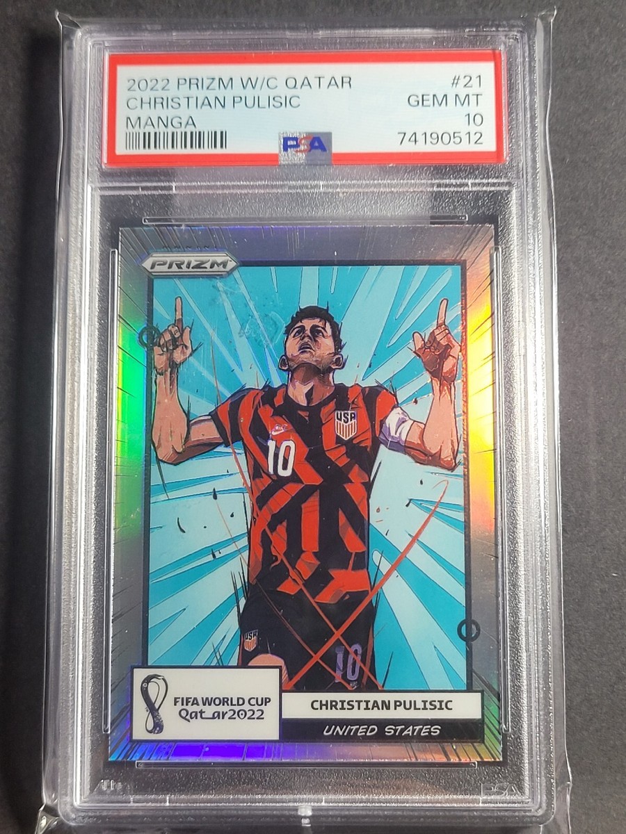 2022 Panini Silver Prizm World Cup Soccer MANGA #21 Christian