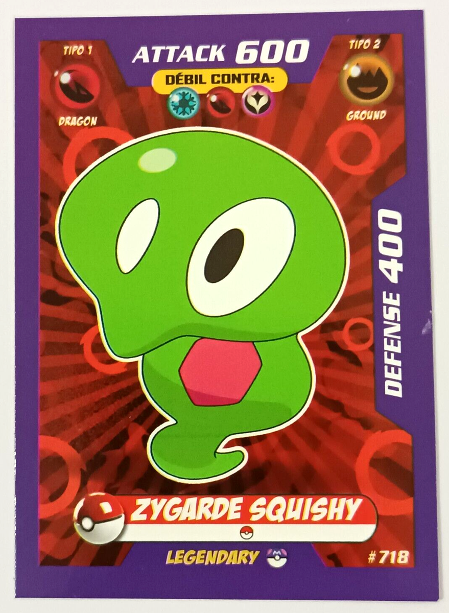 CARD POKEMON 3R VOL. I #183 ZYGARDE SQUISHY 2018 Kalos PERU South