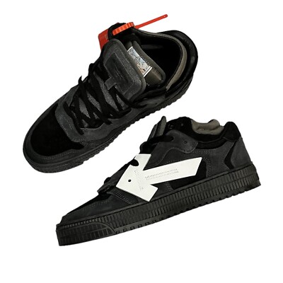 NEW Off-White Women's Off-Court 3.0 Low Top Sneakers size 39 Black